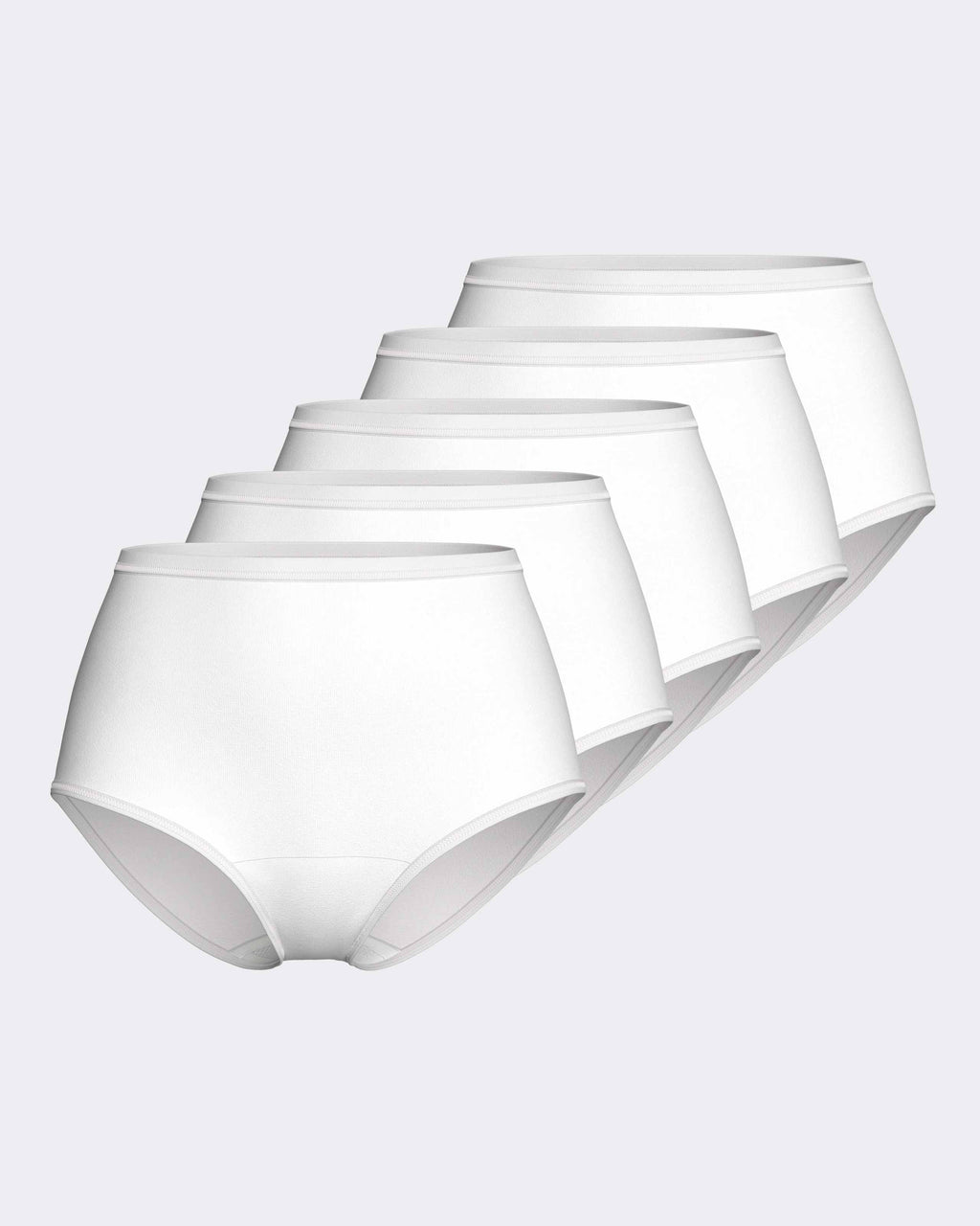 pack 5 Cotton Maxi Panties