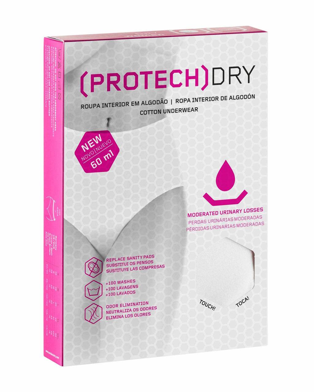 pack 5 Cotton Maxi Panties